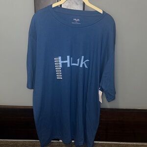 Huk Men's Blue Shirt (brand new)
